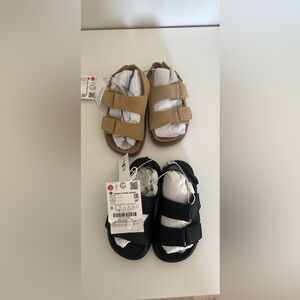 Zara kids sandals size 6.5 new with tags